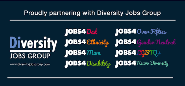 Proudly partnering with Diversity Jobs Group